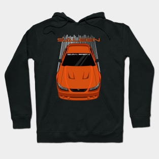 Ford Mustang Saleen SN95 - 1999-2004 - Orange Hoodie